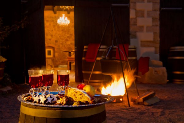 Warmer Punsch im Hotel Goldenes Fass in Meißen