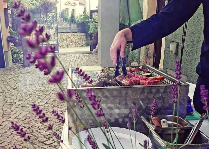 Grillparty Goldenes Fass
