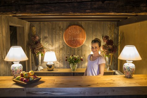 Wellness Rezeption Hotel Goldenes Fass Meissen